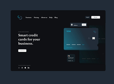 Smart Credit Cards 2020 card cards ui credit card creditcard design logo ui ux web xd xd design