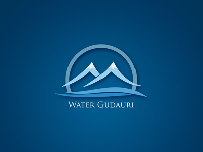Gudauri Water advertising brand identity branding corporate identity logo design packaging