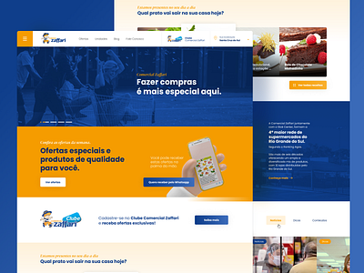 Comercial Zaffari Website