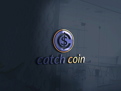 C Catch coin logo design