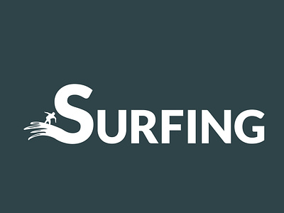 S surfing logo