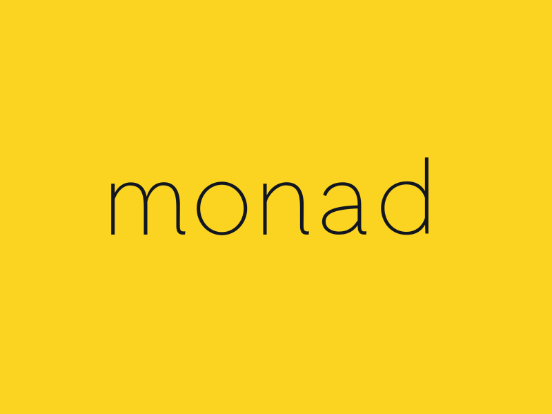 Monad Sans bounce font gif interpolation typography