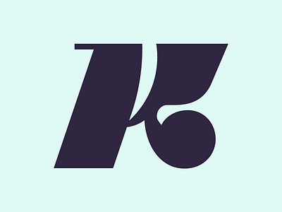 “K” character font glyph typography