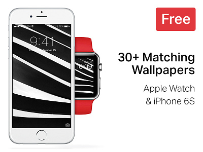 Apple Watch + iPhone 6S Wallpapers apple apple watch applewatch download free freebies ios iphone iphone6 iphone6s wallpaper wallpapers