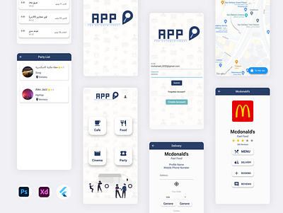 Entertainment app android app design android app development app booking design entertainment flutter flutter app development login splash ui user ux