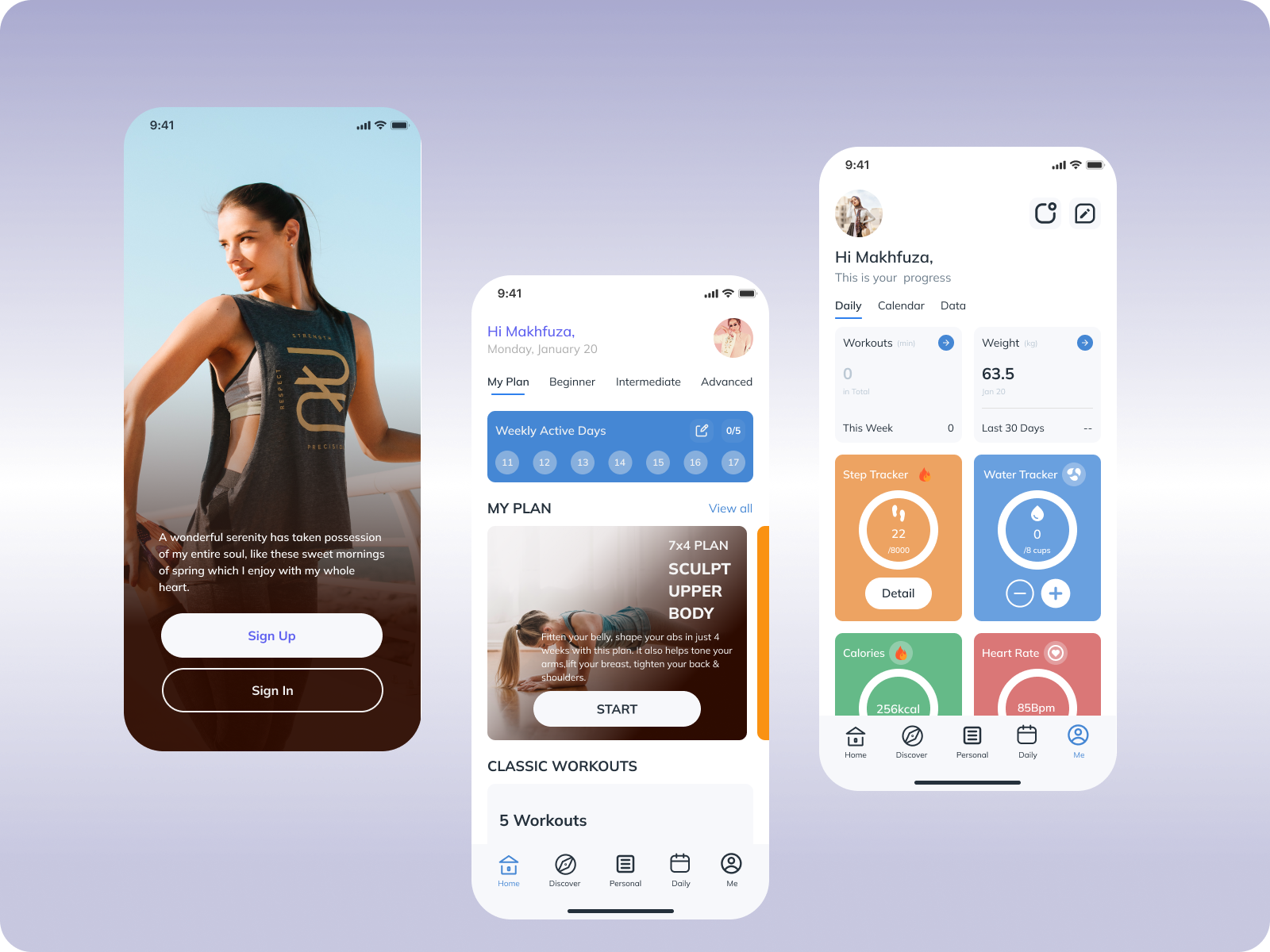 workout-app-design-by-makhfuza-on-dribbble