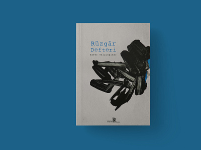 Zafer Yalçınpınar - Rüzgar Defteri poetry book cover design