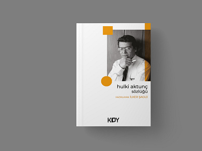 İlker Şaguj - Hulki Aktunç Sözlüğü poetry book cover design