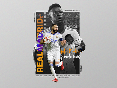 Real Madrid C.F. Champions Edition Poster