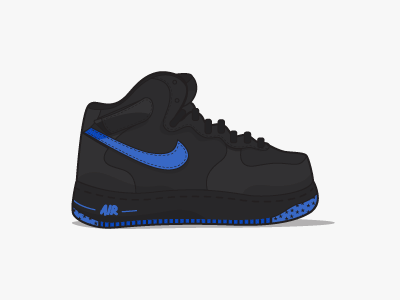 Air Force 1 air air force basketball fun line art nike pair shoe sportswear