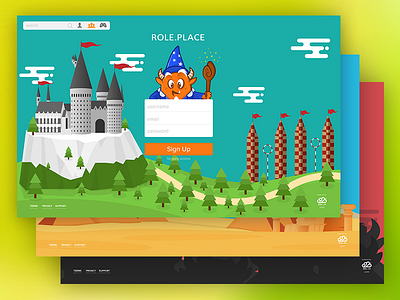 Role.Place landing page