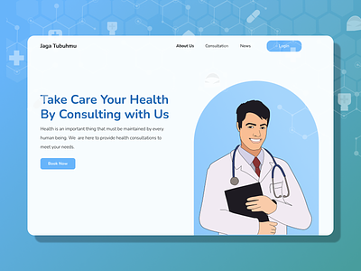 Medical Web Design branding design graphic design ui uiux ux web webdesign