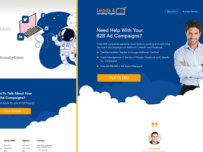 Leads Generation Website branding design illustration ui ui design website design