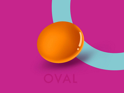 Procreate illustration | Fun | Oval