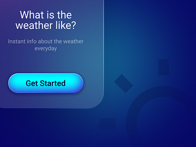 What I'm working on? (Weather Card) blue figma illustration layout ui design ui ux weather