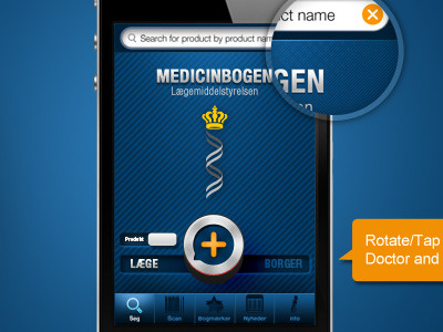 Medicine App application design ios iphone iphone app medicine ui design userinterface