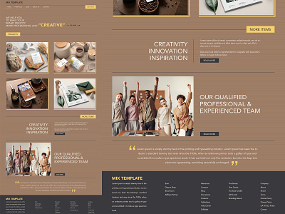 Free Creative Graphics Agency Website PSD Template blog creative design design website freebies landing page theme ui ui ux ux web web designer webdesign website website builder website concept website design website template websites