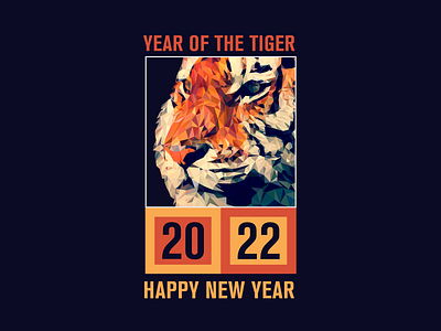 2022 Year of Tiger Happy New Year