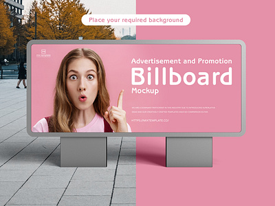 Brand Advertisement Billboard Mockup