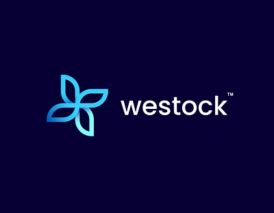 Westock Logo Design behance brand guide brand guidelines brand identity branding business logo creative logo design graphic design logo modern logo professional logo trend