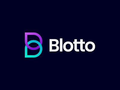 Blotto Modern Logo