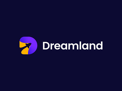 Dreamland Modern Logo Design behance brand guide brand guidelines brand identity branding business logo creative logo design freelancer logo graphic design graphicdesign logo logo design logodesigner logofolio minimal vector