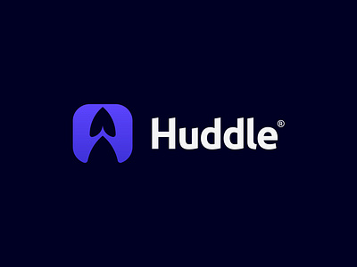 Huddle Modern Logo Design behance brand guide brand guidelines brand identity branding business logo creative logo design freelancer logo graphic design graphicdesign logo logo design logodesigner logofolio minimal vector