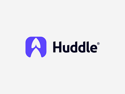 Huddle Modern Logo Design behance brand guide brand guidelines brand identity branding business logo creative logo design graphic design logo