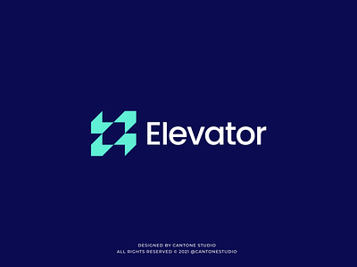 Elevator Modern Logo Design
