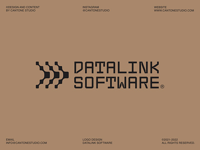 Datalink Software logo design.