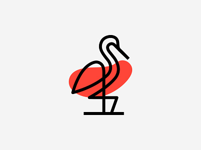 Stork House logo concept
