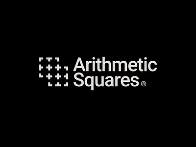 Arithmetic Squares logo design