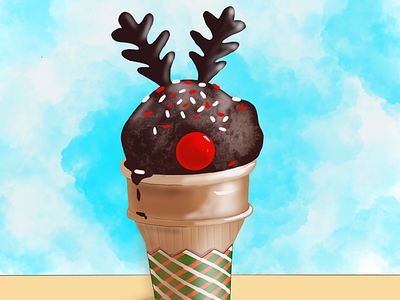 Christmas ice cream