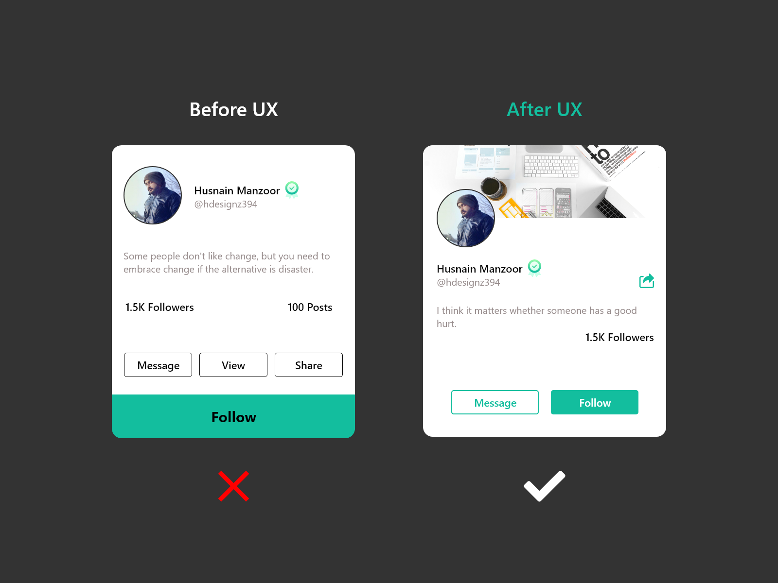 UI/UX Approach by Husnain Manzoor on Dribbble