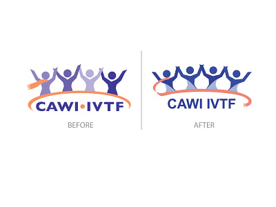 The new CAWI branding design graphic design illustration illustrator logo redesign renewal vector wordmark workmarklogo
