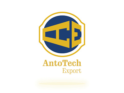 AntoTech Export branding design export graphic design illustration illustrator logo typography vector