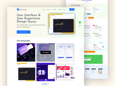 Landing Page Design (Figma) + Wordpress