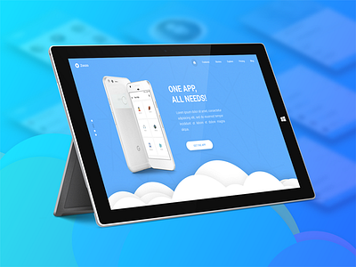 App Landing Page