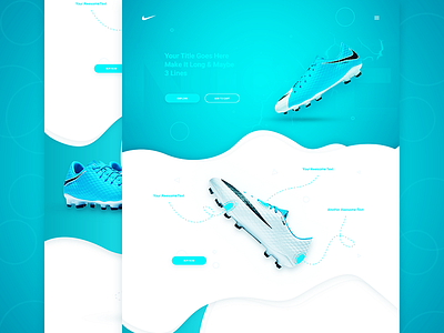 Freebie - Shoe Landing Page