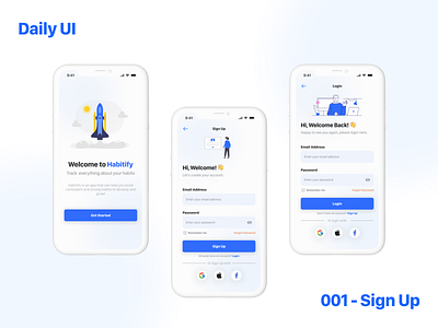 Daily UI #001 - Sign Up