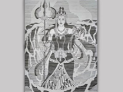 Nyi Roro Kidul culture drawingpen handdrawing illustration indonesia indonesianculture ink legend myth mythology totem