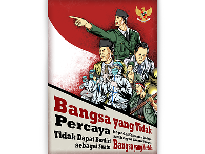 Bangkit Melawan covid19 digital art digital coloring illustration illustration art nation