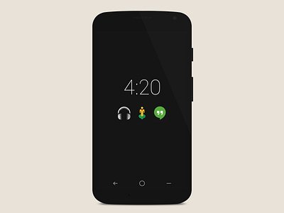 Obsidian Phone [PSD] android htc first moto x obsidian oled psd