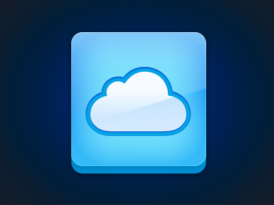 iCloud Icon (.psd)