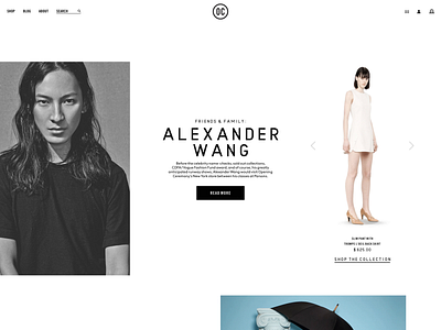 Opening Ceremony animation clean clothes design ecommerce fashion landing page minimal modern motion motion graphics photo photography shop store streetwear typography web website website design