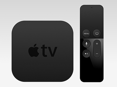 Apple Tv + Remote