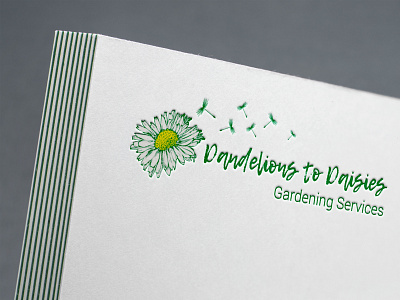 Dandelions to Daisies Logo Design design graphic design illustration logo logo design