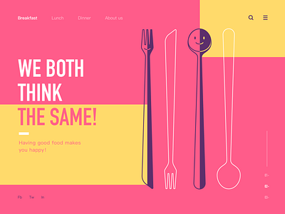 Same Cutlery design ui web