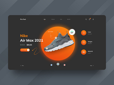 Shoes Landing Page