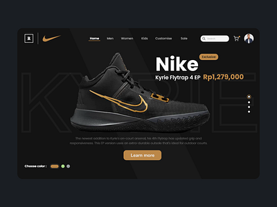 Sneaker Store animation application design designer ecommerce design graphic design illustration landing design landing page sneaker sneakers ui web web design website